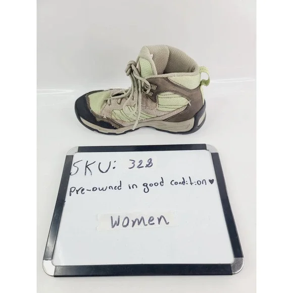 Daner Sobo Mid 6" Hiking Shoes, Women's Size 6.5, Taupe/Green - Picture 8 of 8